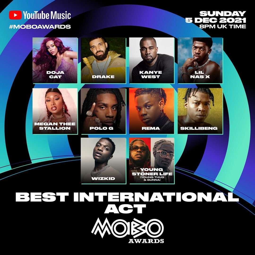 Mobo Awards winners 2021