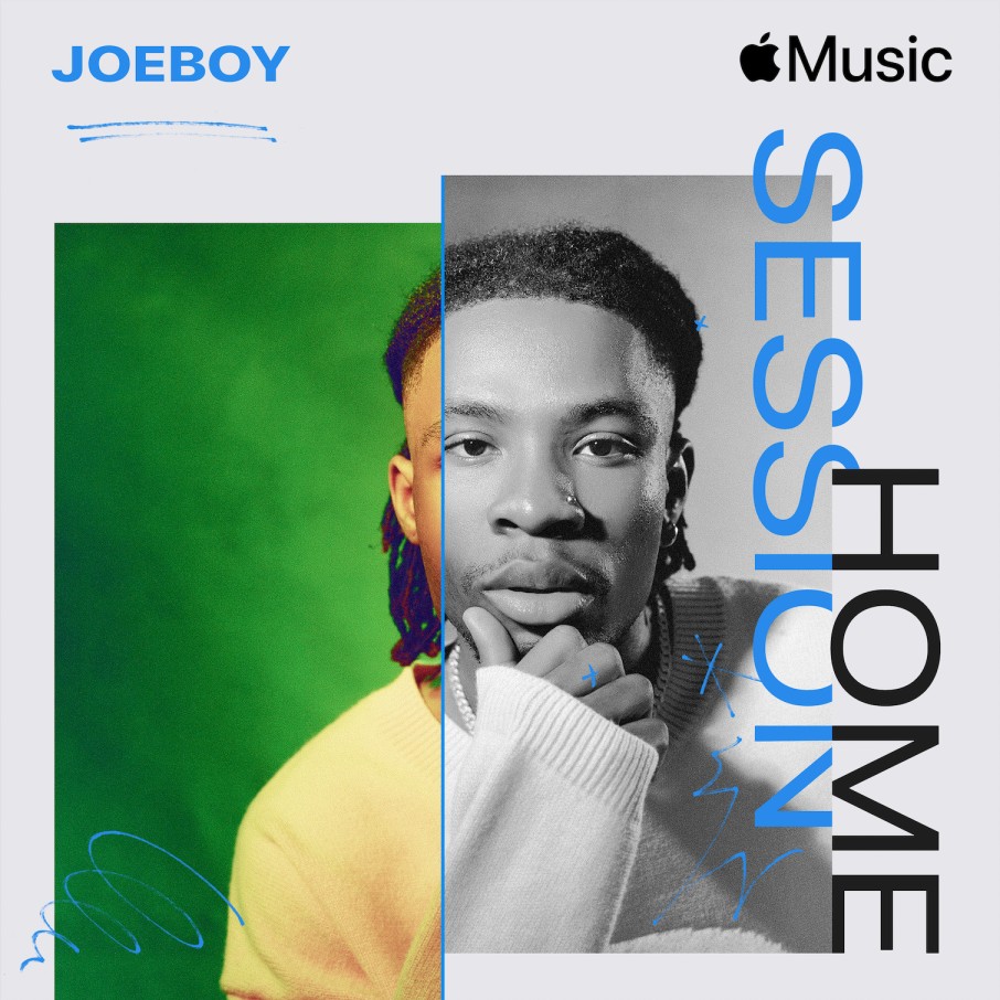 Joeboy Joins Apple Music's Home Session in Spatial Audio