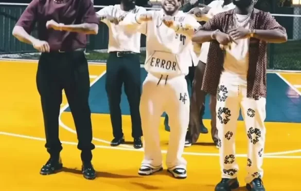 Chris brown davido and poco lee dancing unavailable