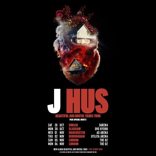Beautiful and Brutal Yard Tour Dates