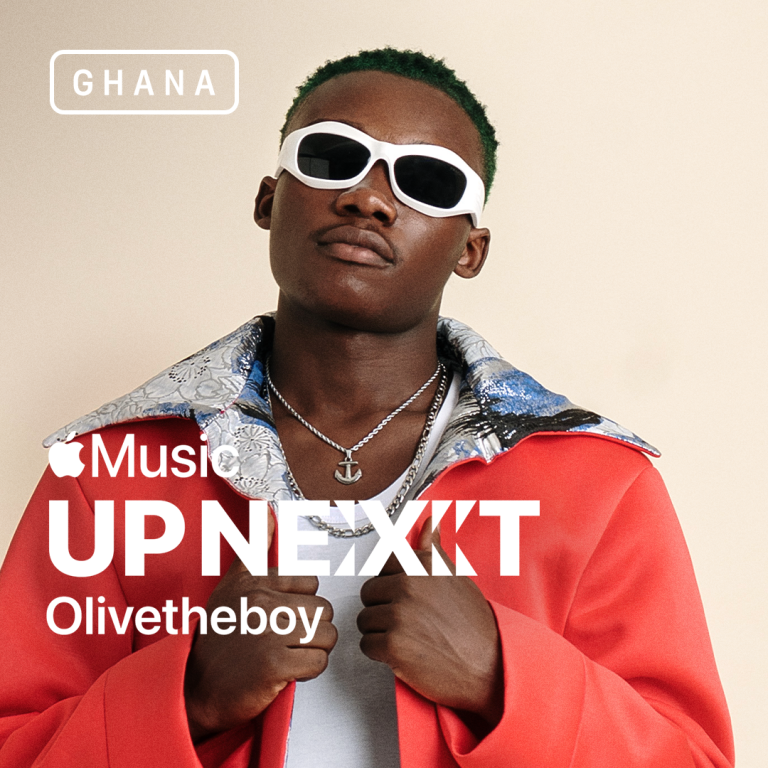 Apple Music reveals Olivetheboy as the latest Up Next Artist in Ghana