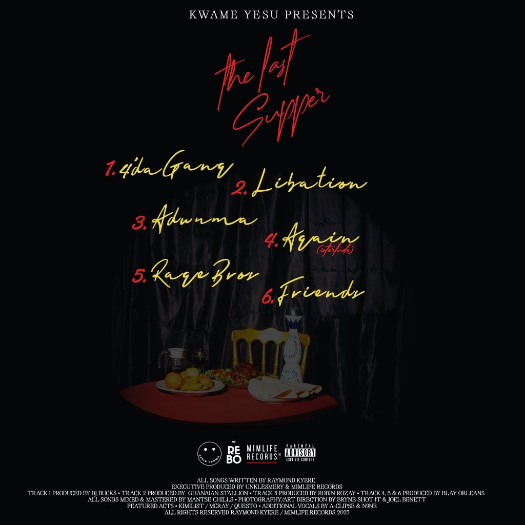 The Last Supper tracklist