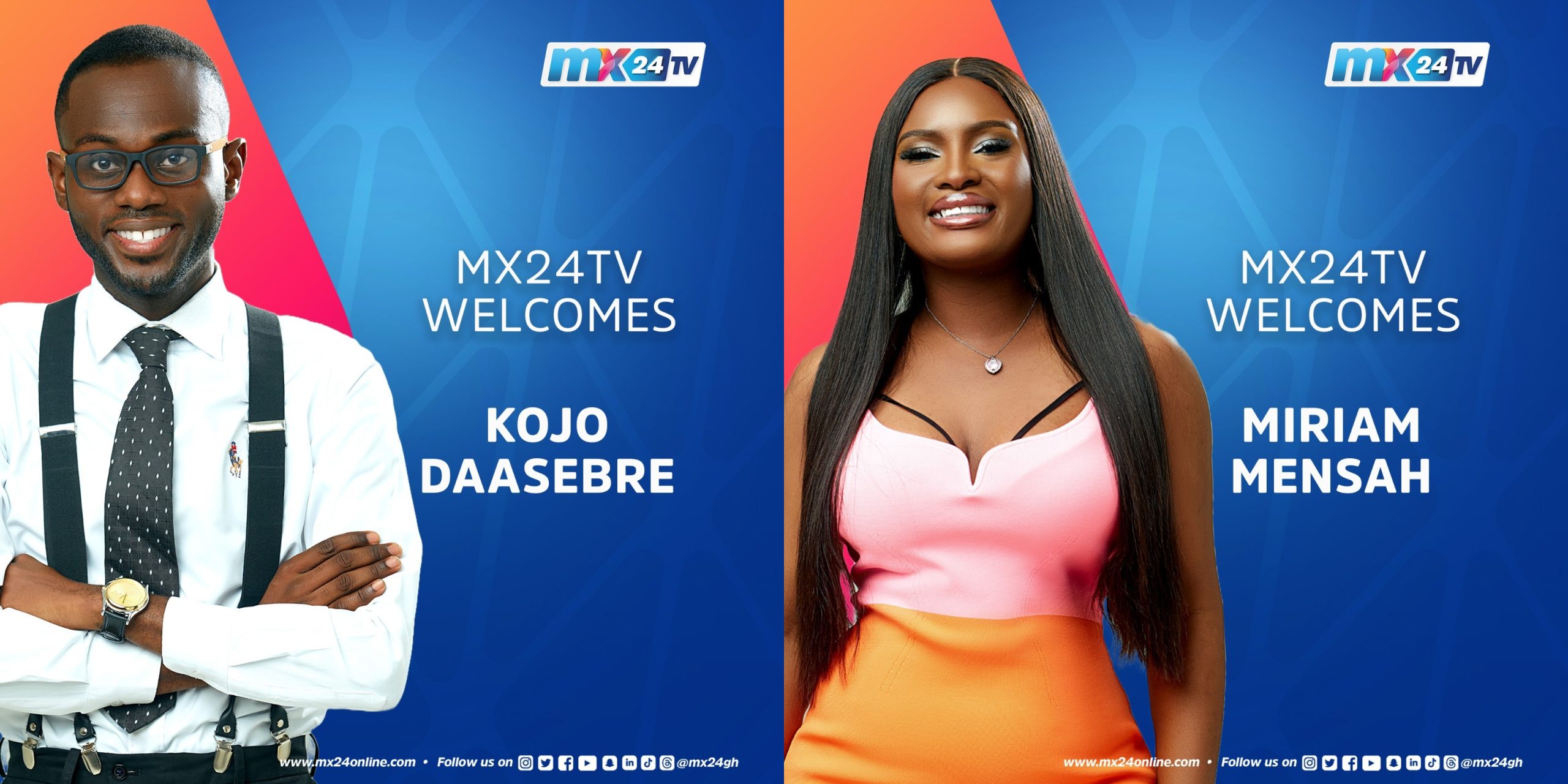 Kojo Daasebre and Miriam Mensah
