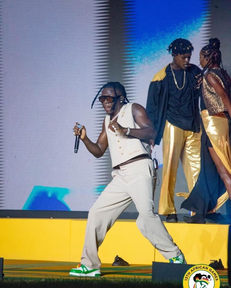 STONEBWOY performing at African Games