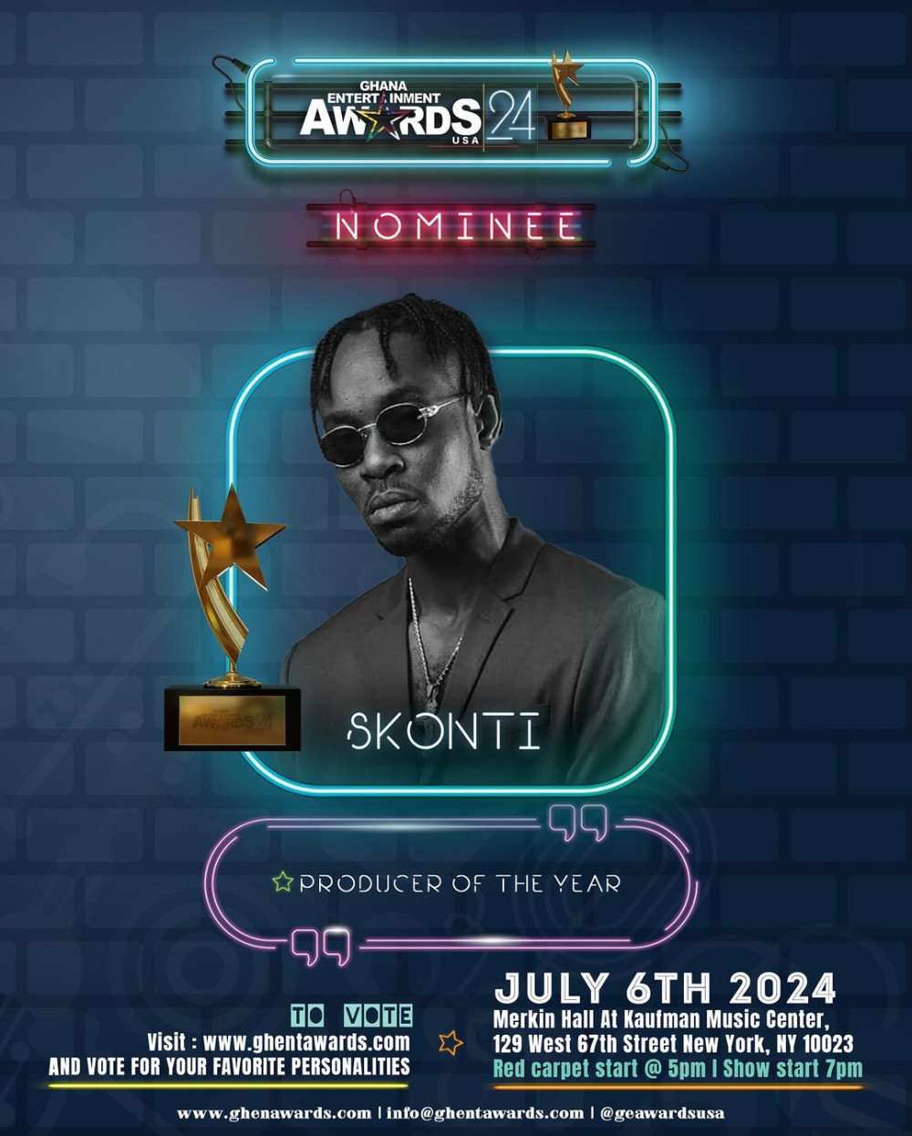 Skonti Ghana Entertainment Awards USA