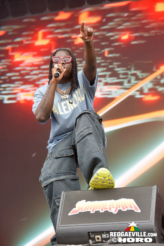 Stonebwoy at 2024 Summerjam