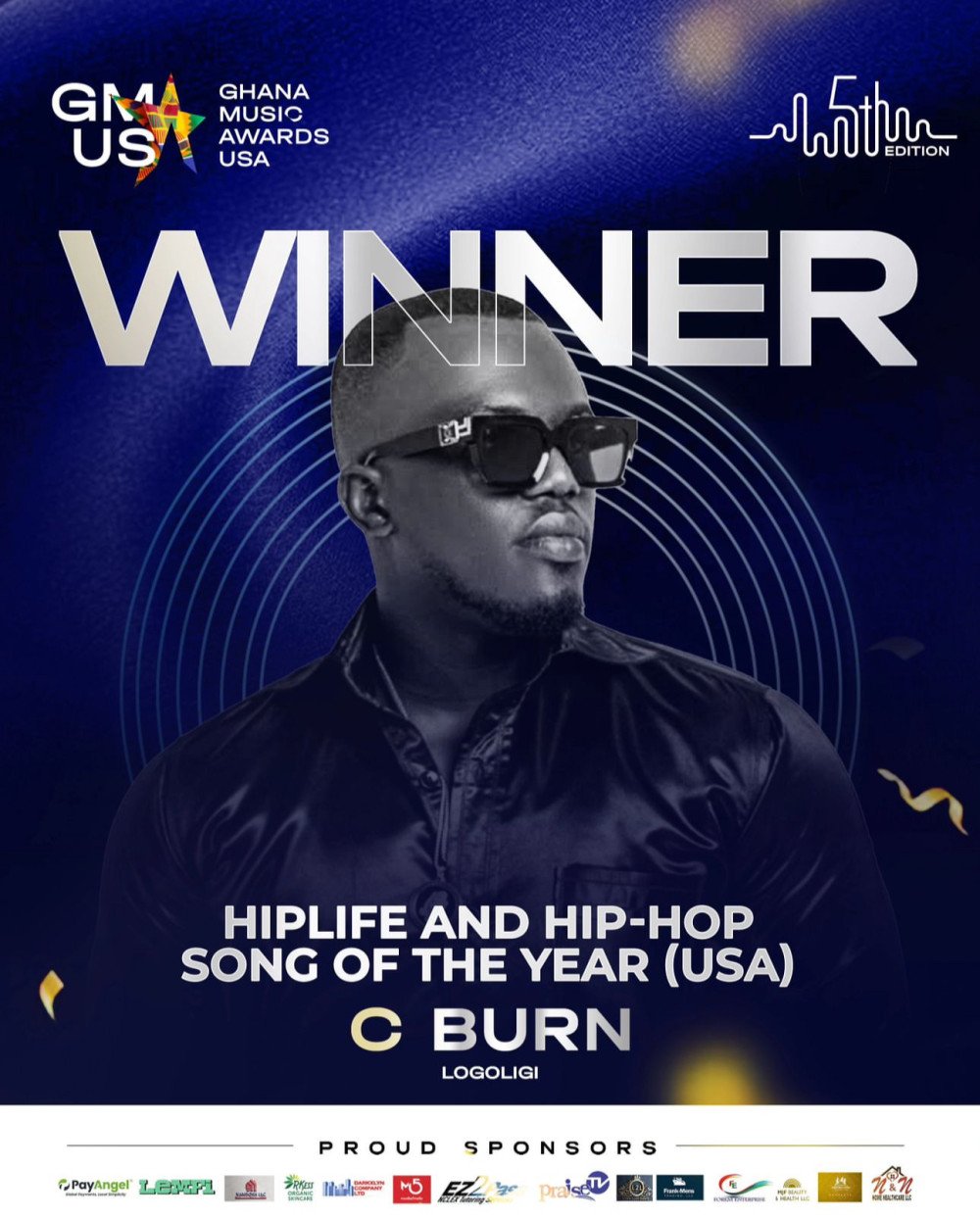 C Burn - GMA USA 2024 win