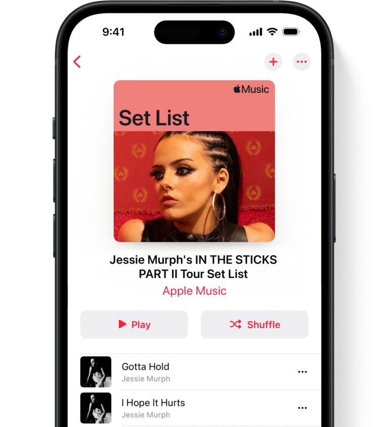 Apple Music Set Lists