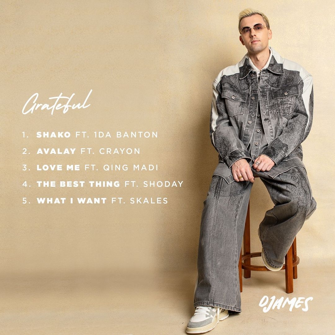 Grateful EP Tracklist
