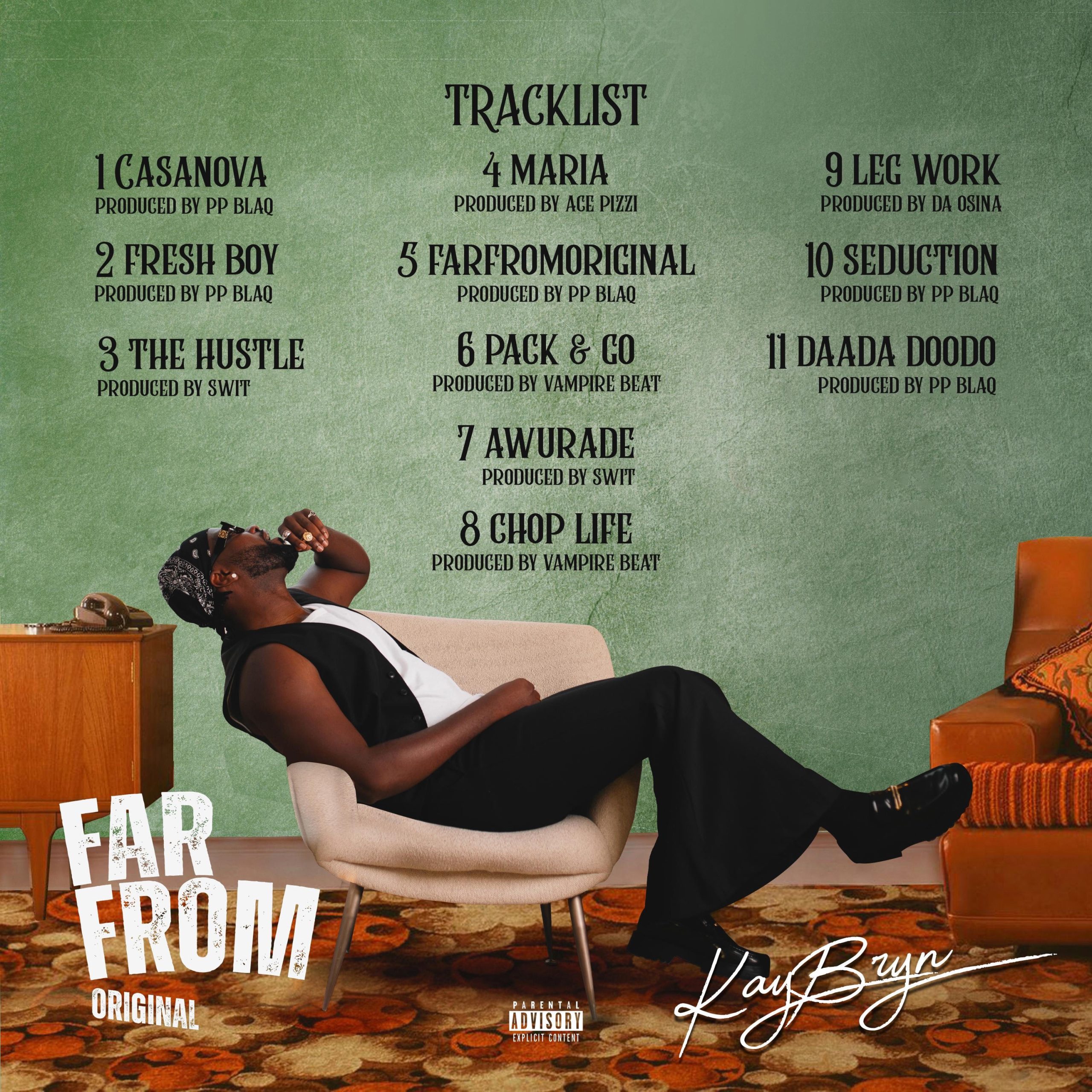 Kay Bryn Far From Original Tracklist
