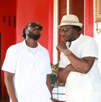 Inusa Dawuda and Papa Flava Photo
