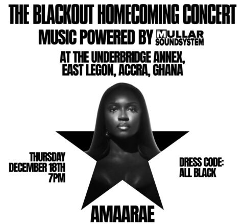 Amaarae ‘THE BLACKOUT’ Concert