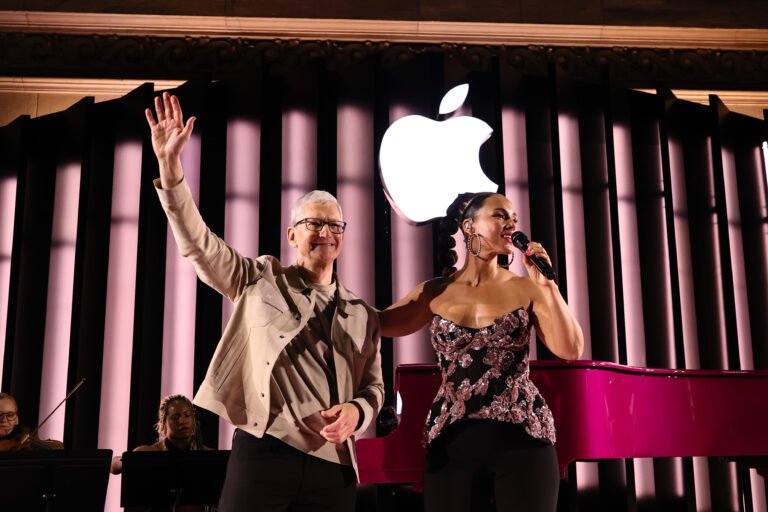 Alicia Keys x Tim Cook